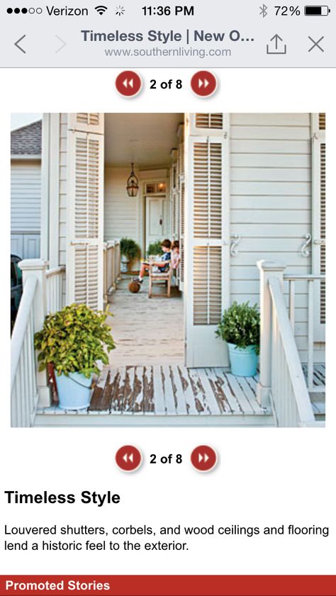 Love these floors! Entrance Porch, Casa Exterior, Beach Living, Cool Ideas, Porch Patio, Southern Living, Beach Cottages, Outdoor Rooms, Coastal Living