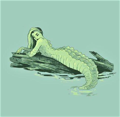 Hybrid Art, Mermaid Pictures, Mermaids And Mermen, Underwater Creatures, Fantasy Creatures Art, Concept Art Drawing, Mythical Creatures Art, Weird Creatures, Creature Concept Art