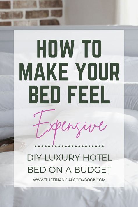 Marriott Hotel Bedding, Bedroom Like Hotel Inspiration, Hotel Room Bedroom Ideas Inspiration, Properly Made Bed, How To Make Bed Look Luxurious, Luxury Hotel Bedding Ideas, How To Make My Bed Like A Hotel, How To Make A Bed Like A Hotel Luxury, Hotel Bedding At Home Master Bedrooms