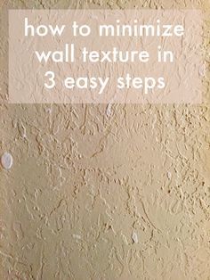 Orange Peel Wall Texture Diy, Fix Textured Walls, How To Texture Wall, How To Update Textured Walls, Smoothing Out Textured Walls, How To Fix Textured Walls, How To Paint A Textured Wall, Sanding Textured Walls, How To Smooth Textured Walls