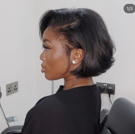 Short Haircuts Black Hair, Short Hair Blowout, 4c Natural Hairstyles Short, Short Relaxed Hairstyles, Straightening Natural Hair, Natural Hair Stylists, Natural Hair Short Cuts, Corte Bob, Short Hair Trends