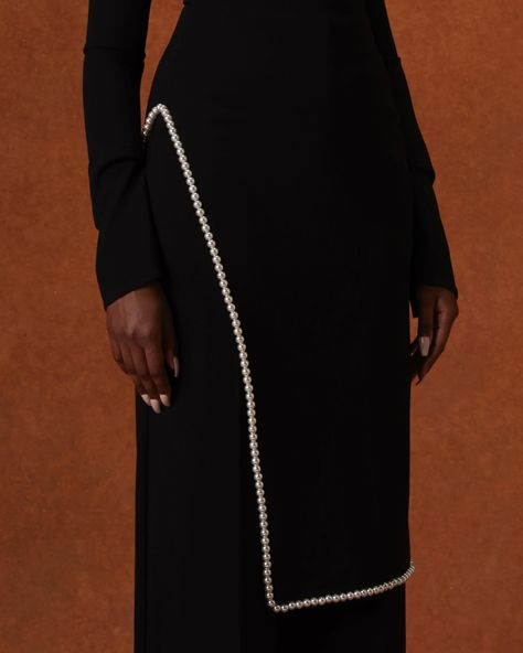 The Kalwar Top, whether you wear it with a skirt or tailored trousers, you are bound to look as elegant as ever. Shop now - www.khanums.co Trouser Skirt, Modest Dresses Fashion, Corporate Dress, 2piece Outfits, Tailored Skirt, Trouser Suit, African Maxi Dresses, Hijabi Fashion Casual, Short Dresses Casual