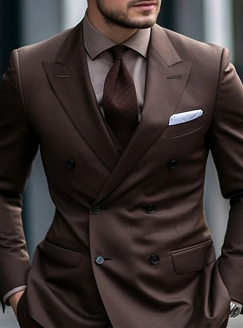 Mens brown coat