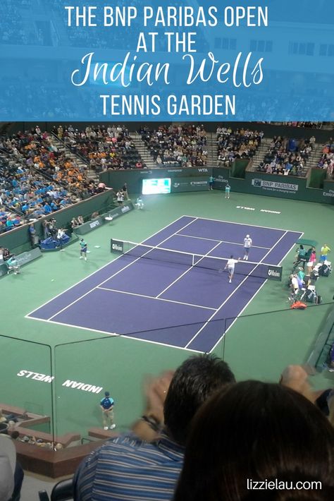 If you're heading to the Coachella Valley in spring you probably already know about the BNP Paribas Indian Wells tennis tournament held every year in March. #palmsprings #indianwells #tennis #familytravel Indian Wells Tennis, Tennis Tournament, Tennis Tournaments, California Travel Road Trips, Coachella Valley, Family Holidays, Travel Info, Food Tips, Bhutan