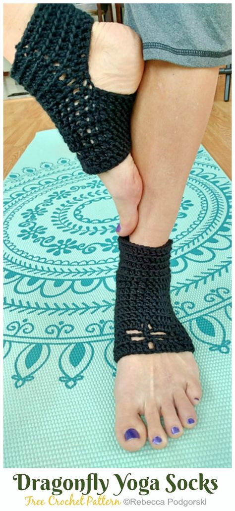 Yoga Socks Crochet Free Patterns - Crochet & Knitting Yoga Socks Crochet Pattern, Yoga Socks Pattern, Crochet Yoga, Crocheting Tips, Socks Crochet, Crochet Free Patterns, Art Geek, Yoga Mantras, Socks Pattern