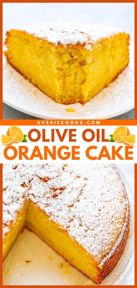 Olive Oil Orange Cake Fresh Squeezed Orange Juice, Orange Olive Oil Cake, Orange Olive Oil, Olive Oil Cake Recipe, Squeezed Orange Juice, Oil Cake, Moist Cake, Olive Oil Cake, Gateaux Cake