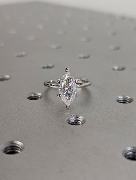 2 Carat Marquise Engagement Ring Marquise Moissanite - Etsy 2 Carat Marquise Engagement Ring, Marquise Engagement Ring White Gold, Marquise Solitaire, Engagement Ring Marquise, Marquise Engagement Ring, Gold Ring Diamond, Marquise Diamond Ring, Cute Engagement Rings, Diamond Ring Engagement