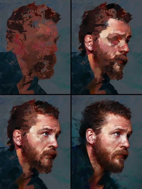 Aaron Griffin, Anime Face, Concept Art Tutorial, Digital Painting Techniques, Portraiture Painting, Expressionist Painting, Art Daily, Digital Painting Tutorials, Art Instructions