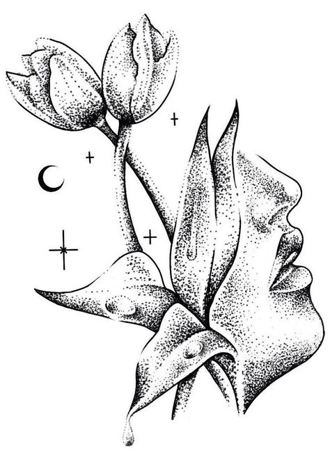 Pointillism Tattoo Design, Stipling Ideas, Pointilism Art Ideas, Pointilism Art, Pointalism Art, Pointillism Tattoo, Line Tattoo Ideas, Dotted Drawings, Minimalist Tattoo Ideas