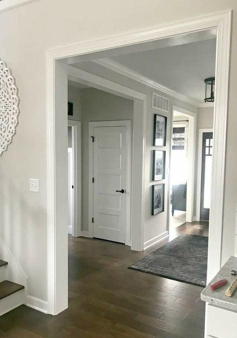 Trim Ideas For Doorways, Doorway Molding Ideas, Doorway Trim Ideas, Craftsman Trim Window, Doorway Trim, Craftsman Style Trim, Moulding Ideas, Craftsman Window Trim, Craftsman Trim