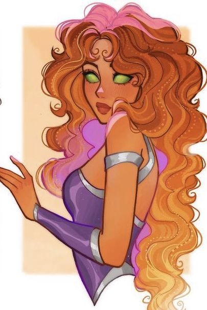 Fawn Tinkerbell, Teen Titans Starfire, Starfire And Raven, Nightwing And Starfire, Original Teen Titans, Teen Titans Fanart, Bd Art, Flame Princess, Princess Daisy