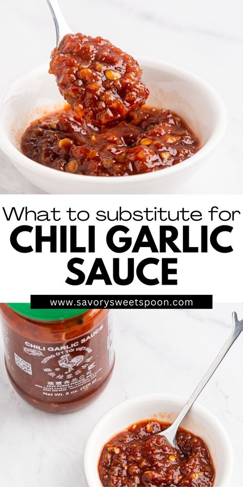 What are the best substitutes for Chili Garlic Sauce? Check out these alternatives if you're looking to add heat and robust garlic flavor to your recipe. How To Make Chili Garlic Sauce, Chile Garlic Sauce, Chili Garlic Paste Recipe, Homemade Chili Garlic Sauce, Chinese Garlic Sauce Recipe, Garlic Chili Sauce Recipe, Chili Garlic Sauce Recipes, Chili Paste Recipe, Recipes With Chili Garlic Sauce