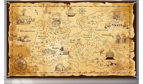 Wedding Poster Background, Map Backdrop, Map Photography, Dinosaur Photography, Background Photo Studio, Pirate Treasure Maps, Birthday Party Photography, Pirate Adventure, Treasure Map