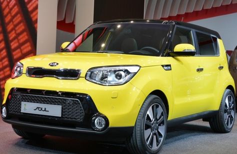 Kia 2017, Yellow Things, Tiny Cars, Kia Motors, Pimped Out Cars, Rims For Cars, Car Cleaning Hacks, Kia Soul, Ferrari Car