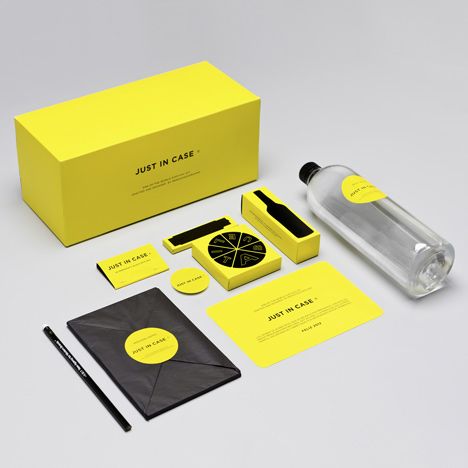 Just in Case by Menosunocerouno Apocalypse Survival Kit, Visuell Identitet, Corporate Identity Design, Mexican Designs, Corporate Design, Survival Kit, Corporate Identity, End Of The World, Design Graphique