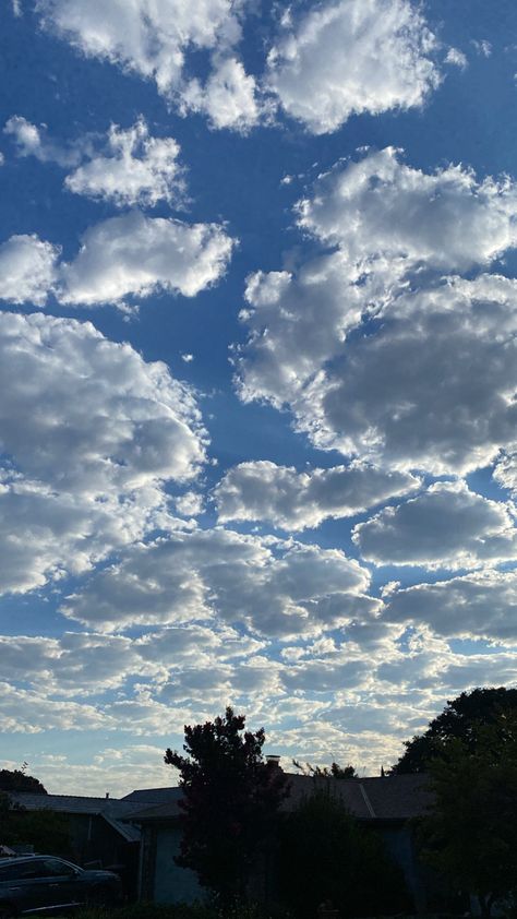 Pretty Cloudy Sky, Sky Pictures Real Life Clouds, Sunset Sky Photography, Blue Sky Images, Blue Skys, Blue Cloudy Sky, Cloudy Blue Sky, Blue Sky White Clouds, Walking Outdoors