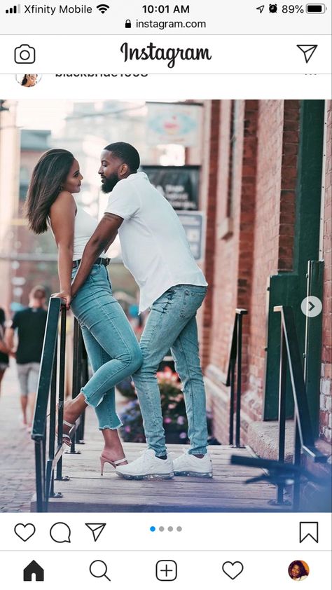 Black Engagement Outfits, Black Anniversary Photo Shoot, Outside Couples Photoshoot, Engagement Photos Outfits Black Couple, Black Couples Photoshoot Classy, All Black Couples Photoshoot, Black Couples Photoshoot Outfit, Engagement Photos Ideas Black Couples, Black Couples Engagement Pictures