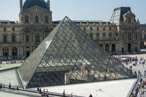 Design Assignments, Glass Pyramid, Louvre Pyramid, Museum In Paris, Paris Dream, Pyramid Scheme, Living Place, Keeper Of The Lost Cities, Museums In Paris