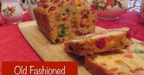 This light  fruitcake contains only fruit and no spices. Light, moist and packed with goodness. Homemade fruitcake has bee... Light Christmas Cake, Golden Fruit Cake Recipe, Fruitcake Loaf Cake, Zucchini Fruit Cake, Light Christmas Cake Recipe, White Fruit Cake Recipe, Homemade Fruit Cake Recipe, Light Fruit Cake Recipe Christmas, Lemon Fruit Cake