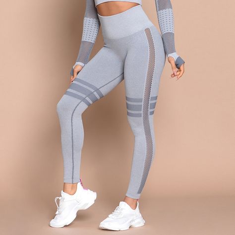 High Waisted Leggings Workout, Yoga Crop Tops, Yoga Suit, Legging Sport, Legging Outfits, Activewear Sets, Yoga Set, Running Tights, Seamless Leggings