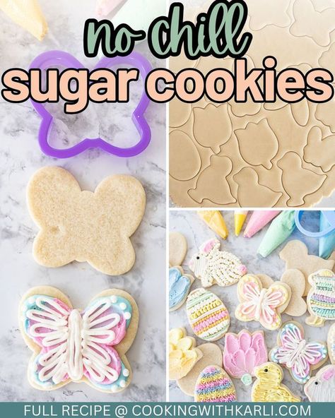 Cooking with Karli Cooking With Karli Sugar Cookie, Cut Out Sugar Cookies, Cooking With Karli, Cut Out Sugar, Easter Sugar Cookies, Cutout Sugar Cookies, Easy Peasy, Sugar Cookies, Sugar Cookie