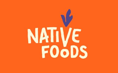 Brand New: New Logo and Identity for Native Foods by TOKY Farmers Market Branding, Vegan Graphic Design, Olive Branding, Organic Farm Logo, Delivery Logo Design, Produce Logo, Vegetable Logo, Foods Logo, Farm Branding