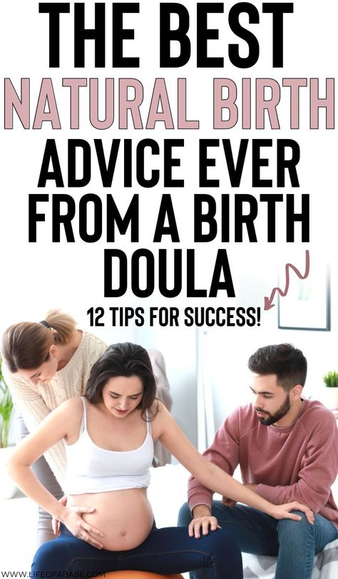 Natural Birth Tips, Birth Advice, Labor Tips, Birth Tips, Unmedicated Birth, Natural Childbirth, Natural Labour, Pregnancy Problems, Birth Affirmations