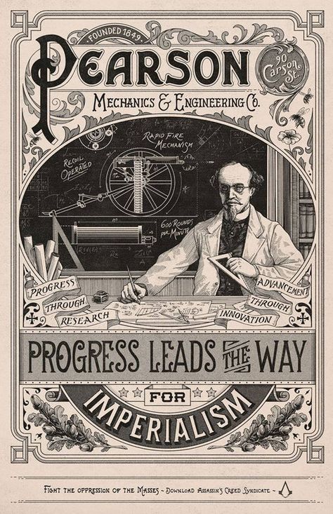 VICTORIAN DESIGN– Heritage Type Co. Victorian Lettering, Assassins Creed Syndicate, Etiquette Vintage, Ad Of The World, Old Advertisements, Victorian Design, Vintage Graphic Design, Vintage Type, Foto Vintage