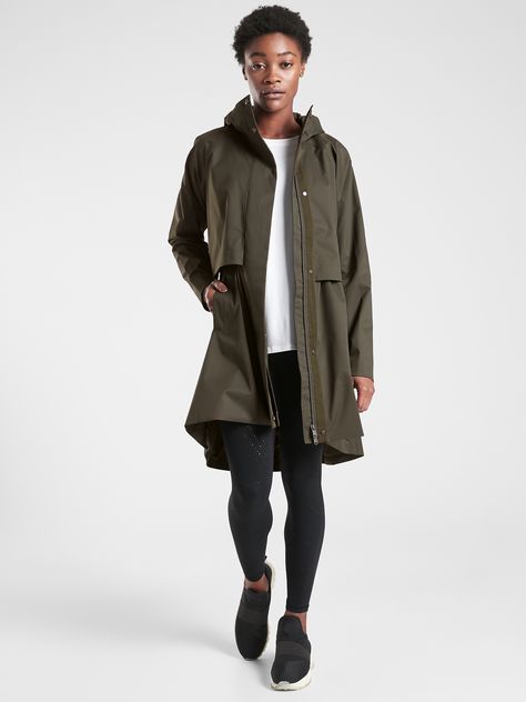 Saturday Fashion, Rain Parka, Yellow Raincoat, Work And Travel, Side Snap, Topo Designs, Double Breasted Trench Coat, Hooded Raincoat, Raincoats For Women