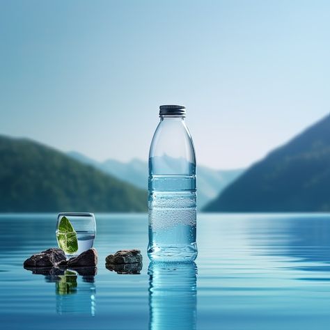 Water Bottle Ads, Water Ads, Water Background, Purified Water, Photo Art Gallery, Beautiful Nature Wallpaper, Water Purifier, Nature Wallpaper, Free Photo