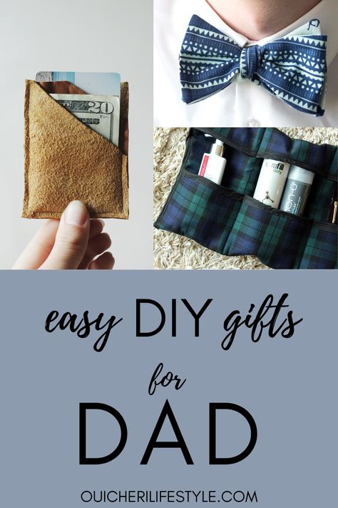 Upcycled Gift ideas for Dad! These creative homemade Father's Day crafts/diy gifts are sure to make Dad happy! These are all DIY projects that can be made from items you have on hand/recycling old clothing/jars! Useful Diy Gifts For Men, Sewing Projects For Men Gifts, Sewn Gifts For Men, Diy Birthday Gift For Dad, Church Fathers Day, Diy Dad Gifts, Handmade Gifts For Dad, Sewing Gifts For Men, Toddler Fathers Day Gifts