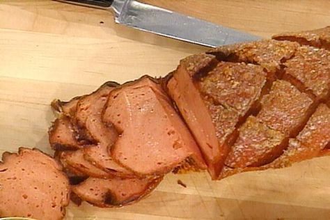 Get Emeril's Favorite Brown Sugar-Crusted Baked Bologna Recipe from Food Network Baked Bologna, Shortbread Cookies Recipes, Beef Roasts, Bologna Recipes, Liverwurst, Recipes With Ingredients, Lemon Shortbread, Lemon Shortbread Cookies, Emeril Lagasse