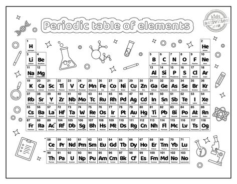 Printable Periodic Table Coloring Pages Periodic Table Coloring Pages, Printable Periodic Table Of Elements, Cute Periodic Table Printable, Periodic Table Of The Elements Printable, Periodic Table Of The Elements Aesthetic, Periodic Table Of Elements Printable, Aesthetic Periodic Table, Cute Periodic Table, Periodic Table Project