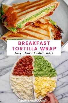 Egg And Cheese Wrap, Tortilla Wrap Recipe, Breakfast Tortilla, Recipe Healthy Breakfast, Tortilla Wrap, Wrap Recipe, Breakfast Wraps, Cheese Wrap, Egg And Cheese