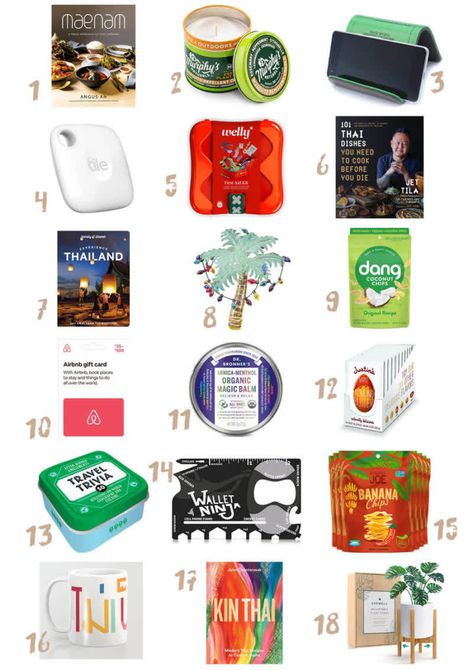 Thailand travel gift ideas Multi Tool Card, Mosquito Repellent Candle, Travel Blender, Thai Beach, Polaroid Instant Camera, Travel Gift Ideas, Thailand Map, Mini First Aid Kit, Family World