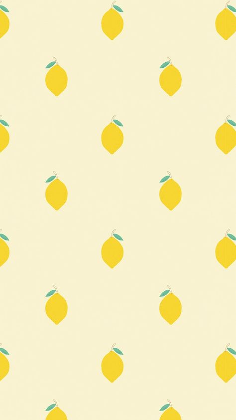 Lemon Iphone Wallpaper, Lemon Aesthetic, Lemon Drawing, Lemon Background, Aesthetic Android, Wallpaper Background Design, Lemon Pattern, Fruits Images, Fruit Wallpaper