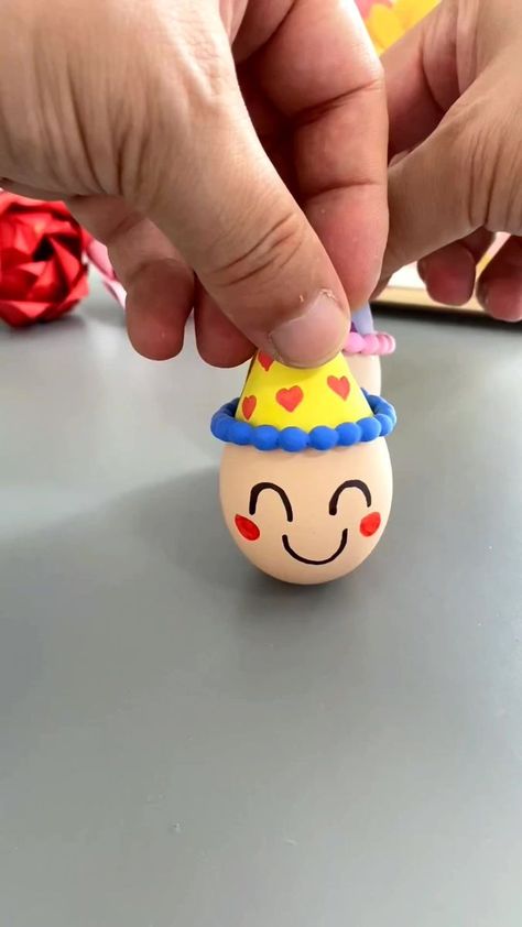 let’s make cute homemade toys with the children using egg shells #kindergarten #kidsactivities #kidsart #fun #intresting #children #childrenart #handmade #kids #kidsfun #diy #parentchild #homemade paper craft | paper craft Homemade Paper, Homemade Toys, Handmade Kids, Craft Paper, Egg Shells, Kids And Parenting, Paper Craft, Cool Kids, Art For Kids