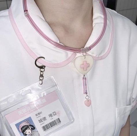 Pink Doctor Aesthetic, Mikan Tsumiki Aesthetic, Hospital Core, Hospitalcore Aesthetic, Menhera Aesthetic, Mikan Tsumiki, Nurse Aesthetic, Hospital Nurse, Nurse Office