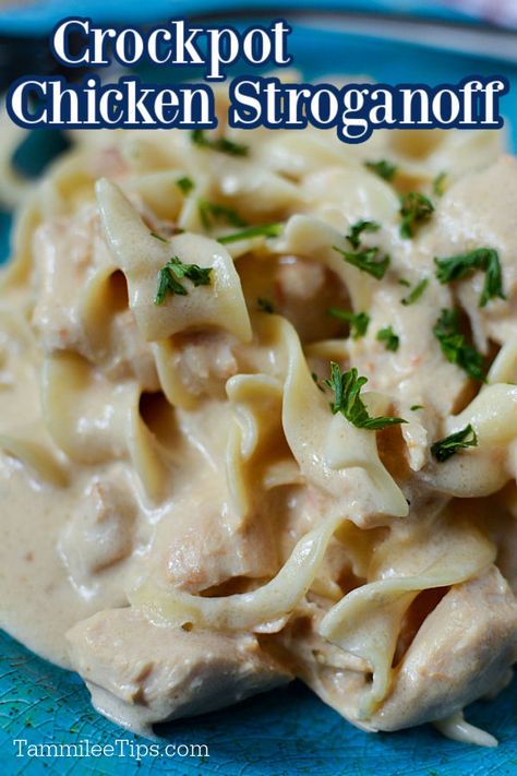 Crockpot Chicken Stroganoff Easy Recipes, Crock Pot Creamy Chicken And Noodles, Easy Chicken Casserole Recipes Crock Pot, Slow Cooker Chicken Stroganoff Recipes, Chicken Stroganoff Recipe Slow Cooker, Chicken Stroganoff Recipe Crockpot, Crock Pot Chicken Stroganoff, Quick And Easy Crockpot Chicken Recipes, Chicken Stroganoff Recipe Easy