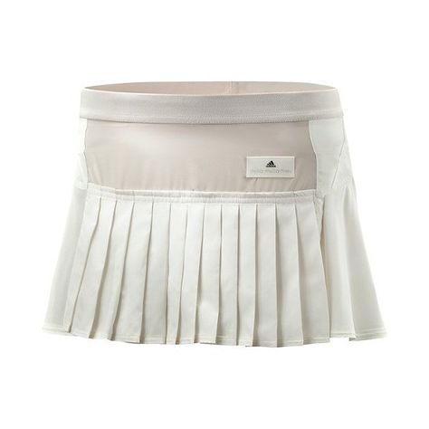 STELLA-McCARTNEY-Adidas-TENNIS-Sport-SKIRT-White-Chalk-Simple-CLIMALITE Stella Mccartney Tennis, Sport Skirt, Adidas Tennis, White Chalk, Sports Skirts, Adidas By Stella Mccartney, Skirt White, Stella Mccartney Adidas, White Skirts