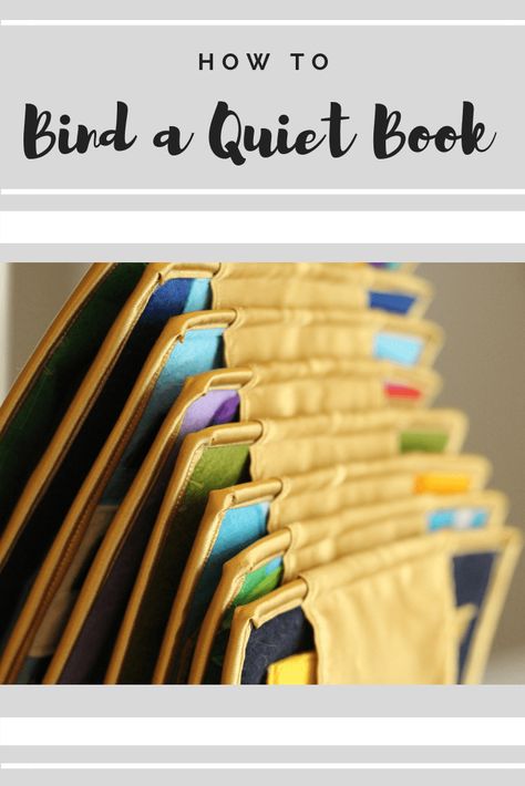 Cloth Book, No Sew Quiet Book, Diy Quiet Book For Baby, How To Bind A Quiet Book, Binding Quiet Book, On A Quiet Street Book, Quiet Book Tutorial, Diy Busy Books, Such A Quiet Place Book