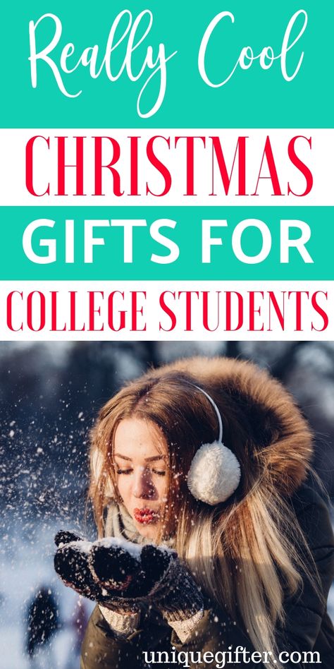 Students Gift Ideas, Christmas Gifts For College Students, Gifts For Him Ideas, College Student Gifts Christmas, Cool Christmas Gifts, College Christmas, Gifts For College Students, College Girl Gifts, Students Christmas