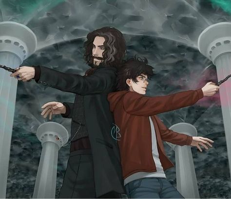 Harry Potter & Sirius Black | Fanart | Harry Potter Nice One James, Harry Potter Sirius, Potter Fanart, Citate Harry Potter, Potter Wallpaper, Tapeta Harry Potter, Harry Potter Illustrations, Harry Potter Feels, Desenhos Harry Potter