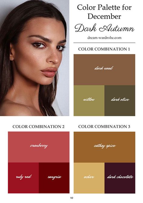 Color Analysis Spring, Deep Autumn Makeup, Deep Autumn Palette, Autumn Color Palette Fashion, Deep Autumn Color Palette, Soft Autumn Color Palette, Autumn Skin, Autumn Color Palette, Colors For Dark Skin