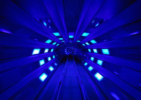 Disney - Space Mountain Blue Space Shot Tunnel (Explored) | Flickr - Photo Sharing! Rhapsody In Blue, For My Best Friend, Disney World Magic Kingdom, Disney Rides, Disney Memories, Space Mountain, Disney Shanghai, Disney Magic Kingdom, Blue Space