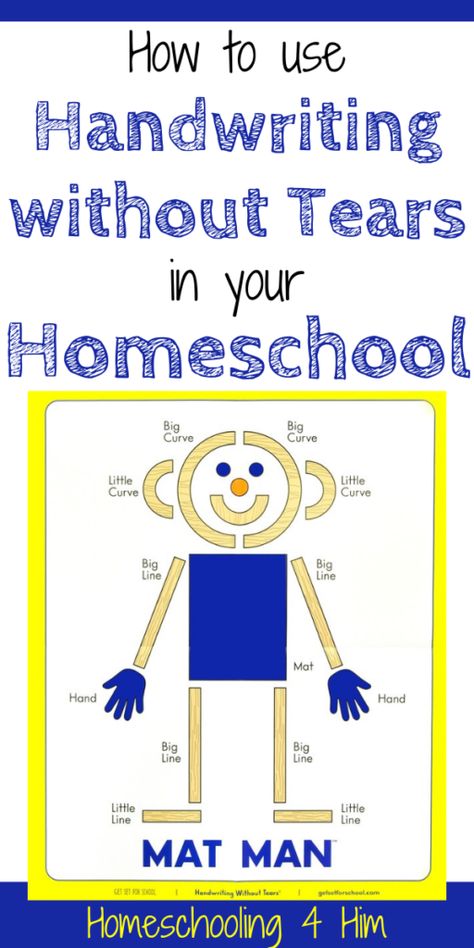 Teaching Handwriting Preschool, Kindergarten Handwriting Activities, Writing Without Tears, Print Writing, Kindergarten Handwriting, Preschool Program, Mat Man, Teaching Handwriting, Teaching Cursive