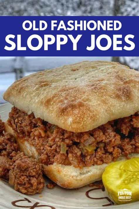 Old Fashioned Sloppy Joes Homemade, Hamburger Dishes The Pioneer Woman, Sloppy Joe Lasagna, Homemade Sloppy Joe Recipe Pioneer Woman, Sloppy Joe Recipe Pioneer Woman, Gluten Free Sloppy Joe Recipe, Pioneer Woman Sloppy Joes, Italian Beef Sliders, Old Fashioned Sloppy Joe Recipe