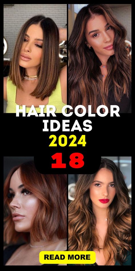 Discover Trending Hair Colors for 2024 18 Ideas: Find Your Hue Recent Hair Color Trends, Hair Colors For 2024 Summer, Hair2024 Trends, Hot Hair Colors 2024, 2024 Hair Colour For Women, Trending Hair Color 2024 Women, Hair Color 2024 Trends Women Summer, Hair Colors 2024 Women, 2024 Hair Colour Trend