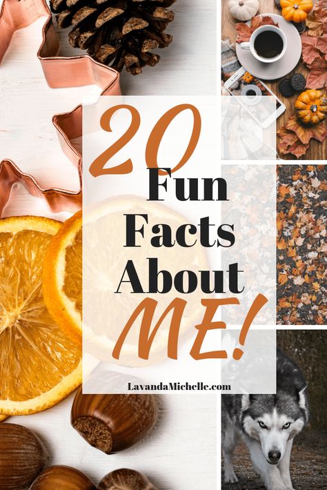 Enjoy these 20 Fun Facts About ME! Fun Facts About Me Ideas, About Me Examples, Fun Facts About Me, Interesting Facts About Me, Facts About Me, Unique Facts, Fun Facts About Yourself, About Me Page, Brown Hairstyles