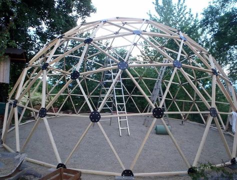 14 Geodesic Dome Greenhouse Ideas - All You Need to Know Diy Geodesic Dome, Geodesic Greenhouse, Geodesic Dome Greenhouse, Dome Greenhouse, Greenhouse Ideas, Geodesic Dome, Sustainable Lifestyle, Diy Art, Get One